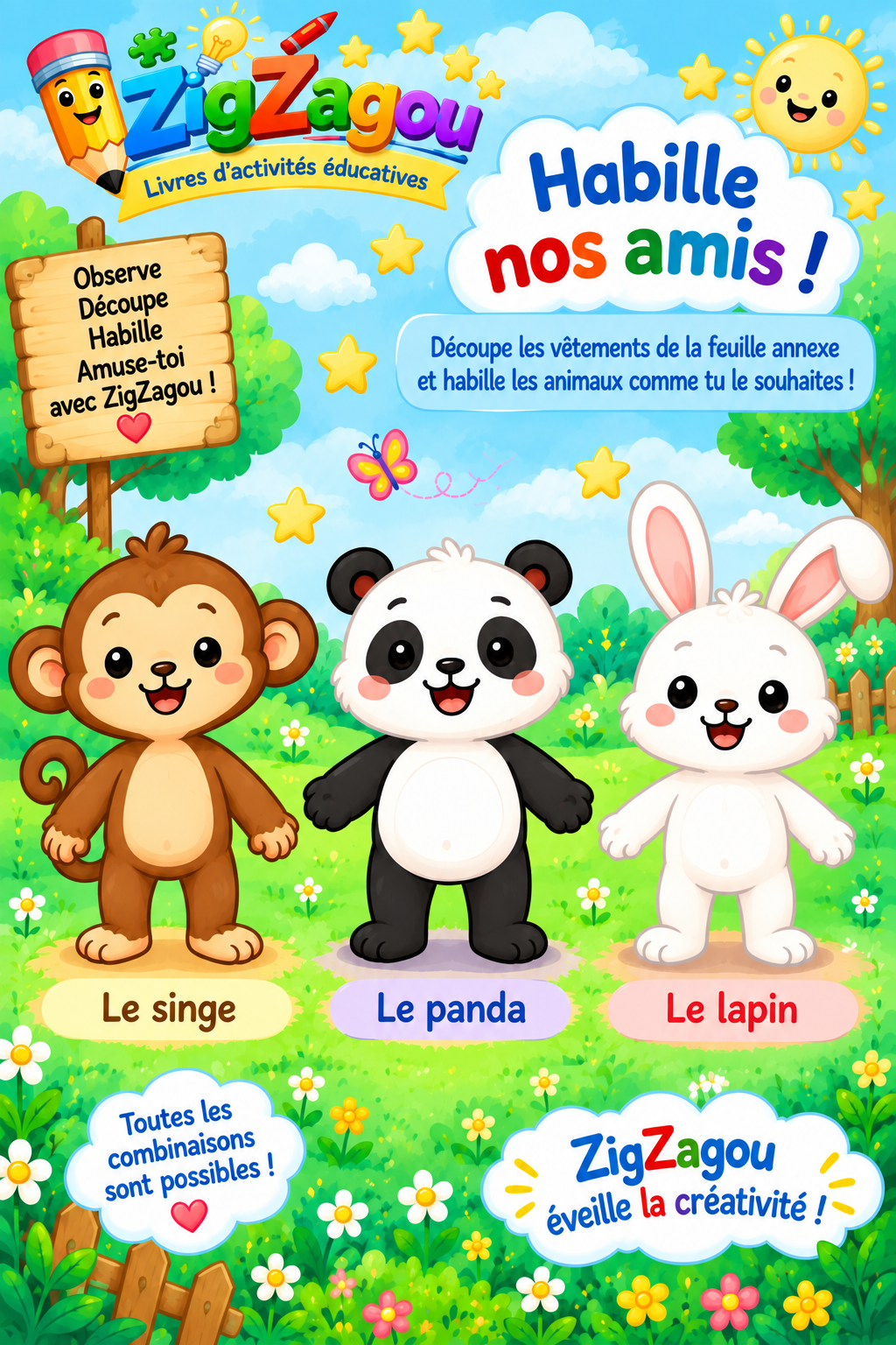 Habille les animaux