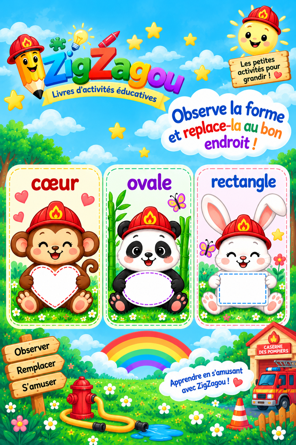 Les formes B pompier